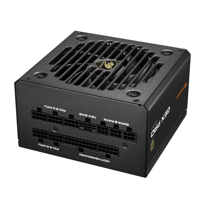 Cougar GEX Pro 750W 80+ Gold Certified, Fully Modular Power Supply - Black - PakByte Computers