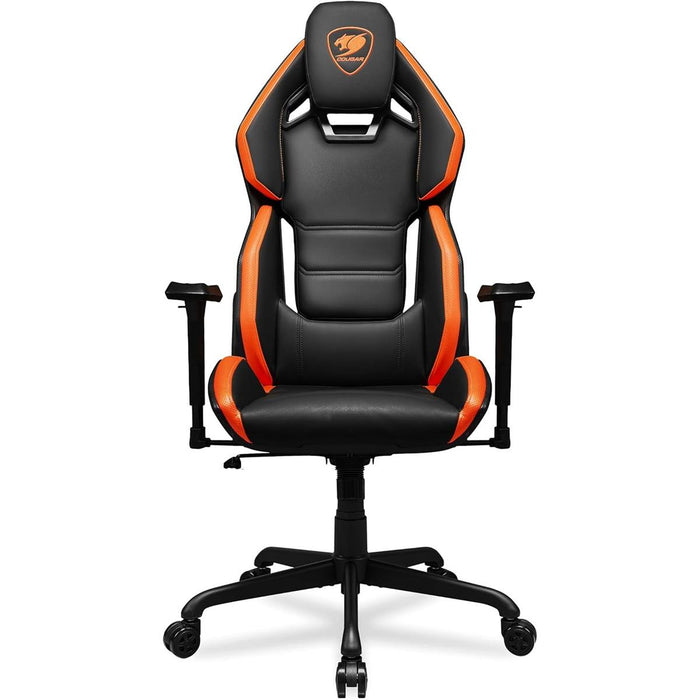 Cougar Hotrod Hyper-Dura Ergonomic Gaming Chair - Black/Orange - PakByte Computers