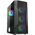 Cougar MX110 RGB Mid-Tower ATX Gaming Case -Black - PakByte Computers