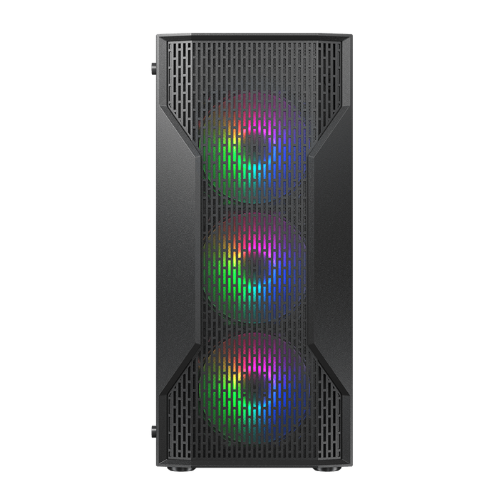 Cougar MX110 RGB Mid-Tower ATX Gaming Case -Black - PakByte Computers