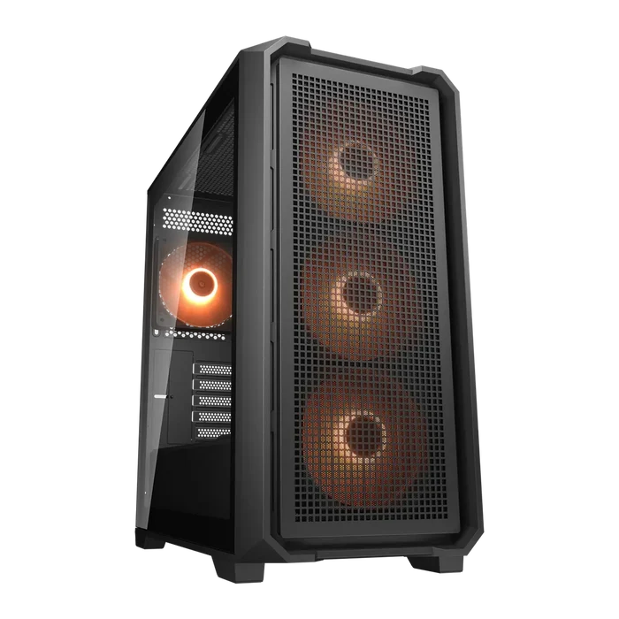 Cougar MX600 Mini V2 Pro Mini-Tower PC Case - Black