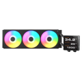 Cougar Poseidon Vistek Pro ARGB 3.95-inch IPS LCD 360mm Liquid CPU Cooler - Black