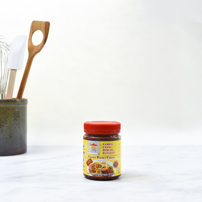 Crispy Prawn Chilli Sambal 240g lifestyle photograph