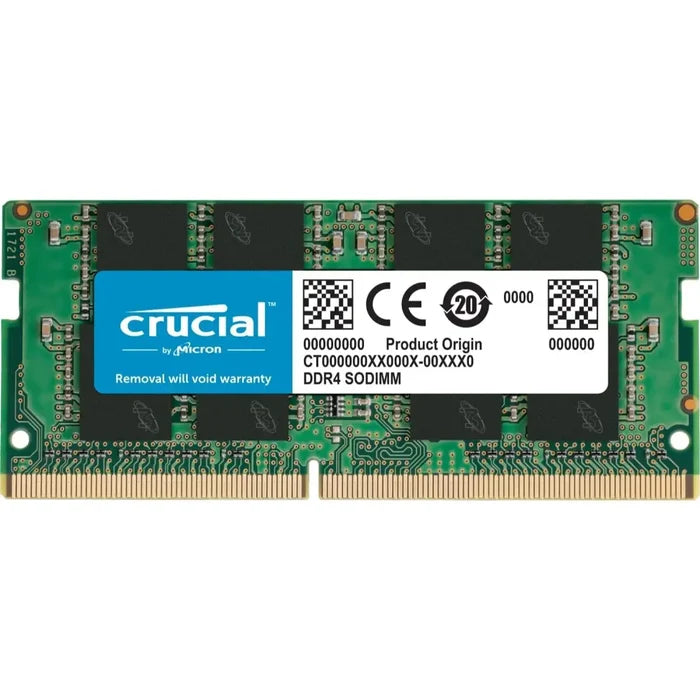 Crucial 16GB DDR4 3200MHz CL19 SODIMM Laptop Memory