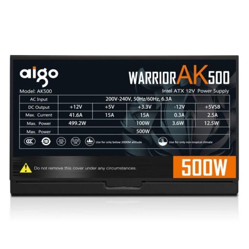 DarkFlash AIGO AK500 500W Power Supply - PakByte