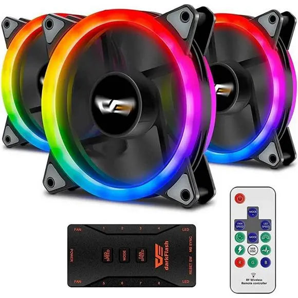 DarkFlash Aigo DR12 PRO 3 IN 1 CPU Fans - PakByte Computers