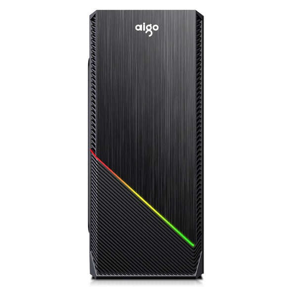Darkflash AIGO Rainbow-1 RGB Gaming Case Black - PakByte