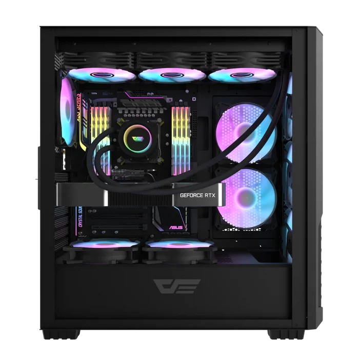 Darkflash DF2100 Mesh Gaming Case Black - PakByte