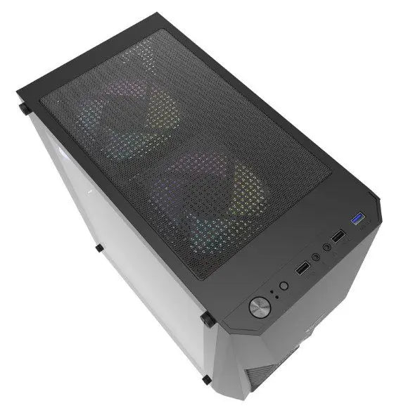 DarkFlash DK150 ATX With 3 ARGB Fans Gaming Case - Black - PakByte Computers