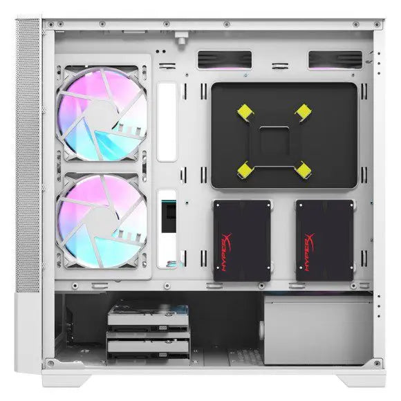 DarkFlash DK415 M-ATX PC Gaming Case - White - PakByte Computers