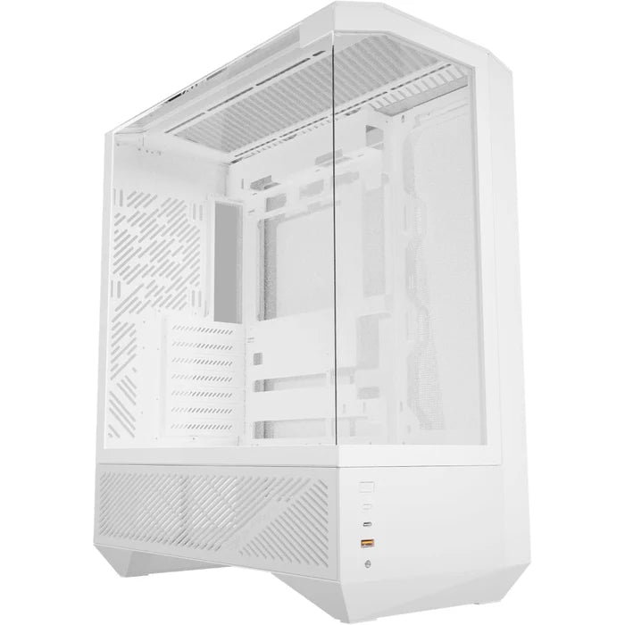 Darkflash DY460 ATX Full-Tower PC Gaming Case – White - PakByte Computers