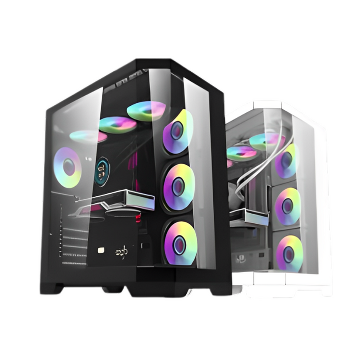 Darkflash FT418 PRO Gaming Case White - PakByte