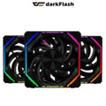 Darkflash Infinity 32 3 in 1 PMW ARGB PC Cooling Fans 3x120mm -  Black - PakByte Computers