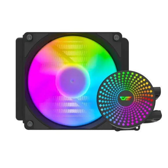 DarkFlash Radiant DC 120 ARGB AIO CPU Liquid Cooler - PakByte Computers