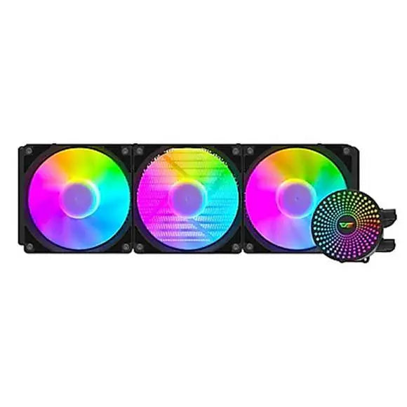 Darkflash Radiant DC-360 ARGB 360MM Liquid CPU Cooler – Black - PakByte Computers