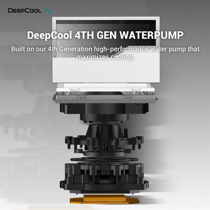 DeepCool LT720 WH AIO 360mm Liquid CPU Cooler - PakByte Computers
