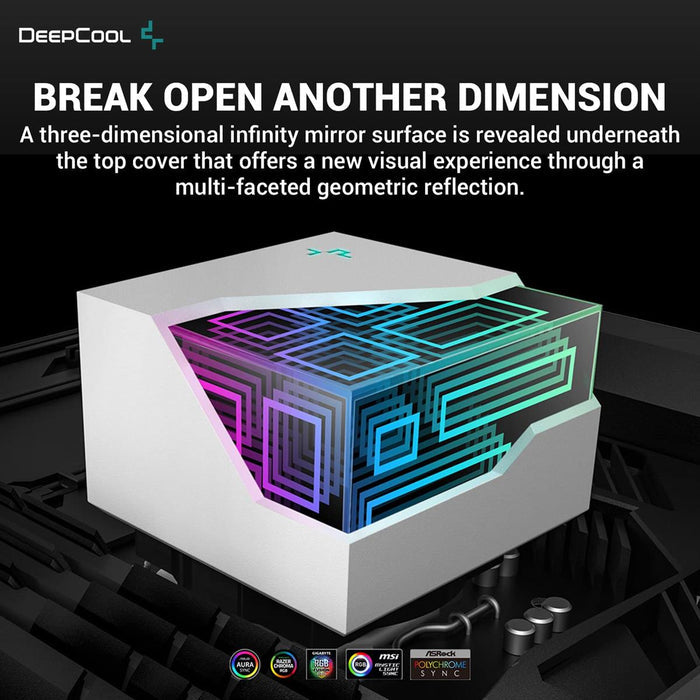 DeepCool LT720 WH AIO 360mm Liquid CPU Cooler - PakByte Computers