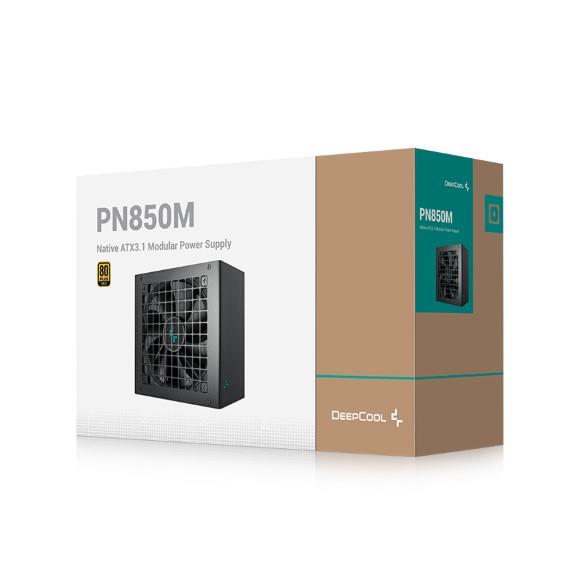 DeepCool PN850M 850W 80 Plus Gold Fully Modular ATX 3.1 Power Supply - PakByte Computers