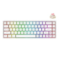 E-Yooso HZ68 Rapid Trigger Mechanical Keyboard with Hall Effect, Magnetic Switch - White