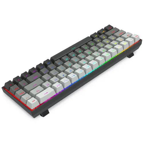 E-Yooso HZ68 Rapid Trigger Mechanical Keyboard with Hall Effect, Magnetic Switch - Gradient Grey