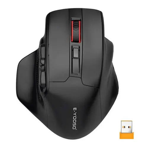 E-Yooso X31 Large Wireless Mouse - Black