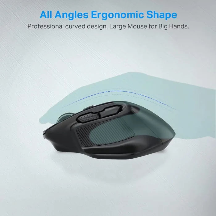 E-Yooso X31 Large Wireless Mouse - Black