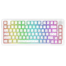 E-Yooso Z82 Tri-Mode Wireless Gaming Keyboard - White