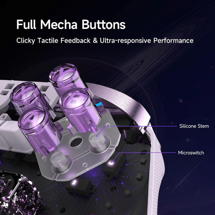 EasySMX D10 Wireless Gamepad Pro PC Controller - Farout Purple - PakByte Computers
