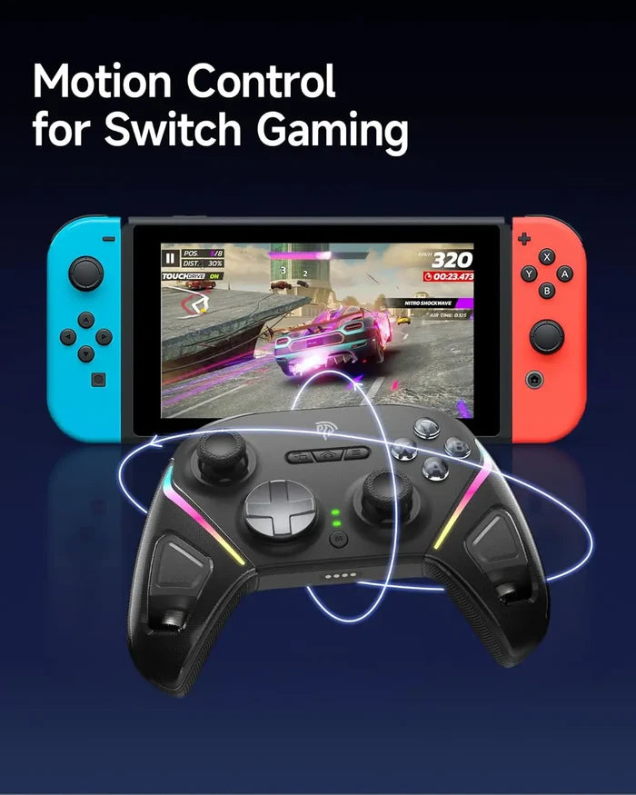 EasySMX D10 Wireless Gamepad Pro PC Controller - Space Black - PakByte Computers