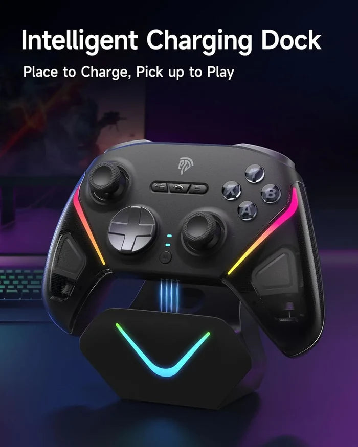 EasySMX D10 Wireless Gamepad Pro PC Controller - Space Black - PakByte Computers