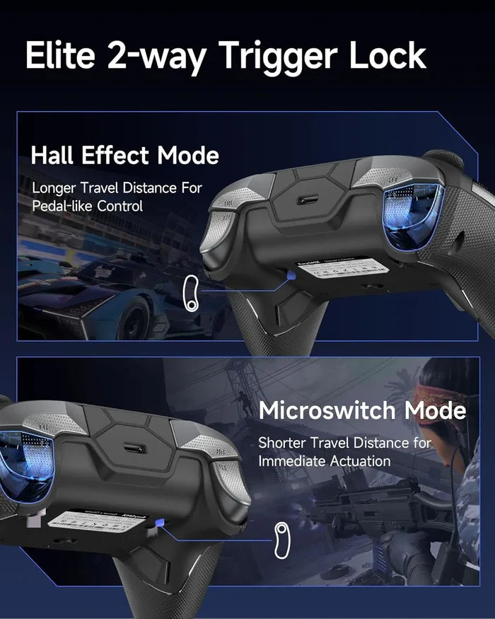 EasySMX D10 Wireless Gamepad Pro PC Controller - Space Black - PakByte Computers