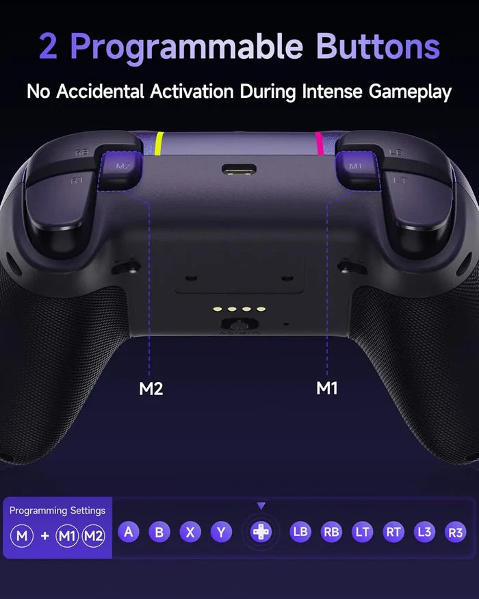 EasySMX X05 Pro Wireless PC Controller - Aurora Purple - PakByte Computers