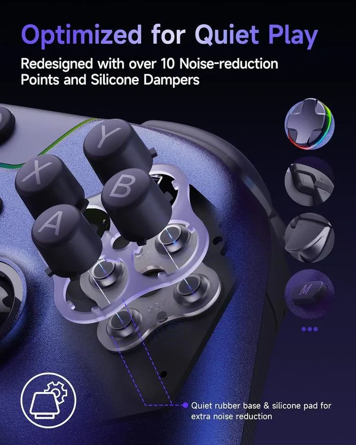 EasySMX X05 Pro Wireless PC Controller - Aurora Purple - PakByte Computers