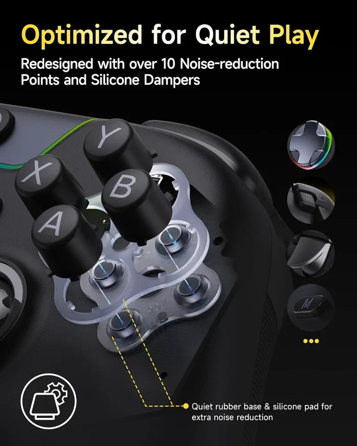 EasySMX X05 Pro Wireless PC Controller - Black - PakByte Computers