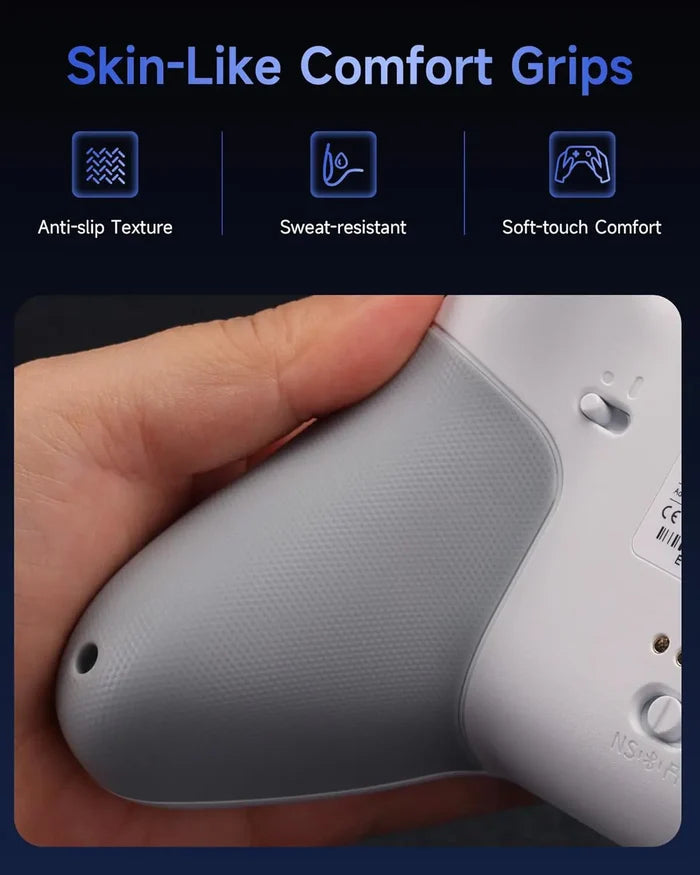 EasySMX X05 Pro Wireless PC Controller - White - PakByte Computers