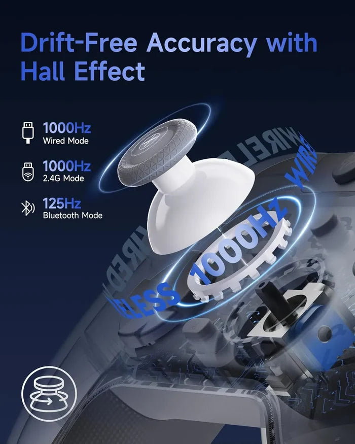 EasySMX X05 Pro Wireless PC Controller - White - PakByte Computers