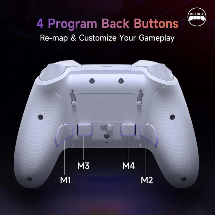 EasySMX X20 Wireless Gaming Controller - White - PakByte Computers