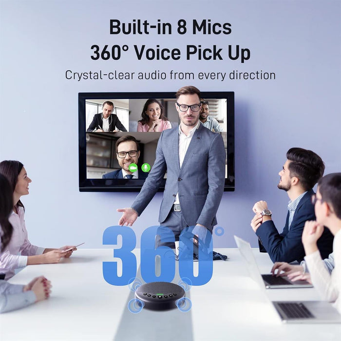 EMEET OfficeCore Luna Plus USB Bluetooth Speakerphone - EasySkins, Inc.