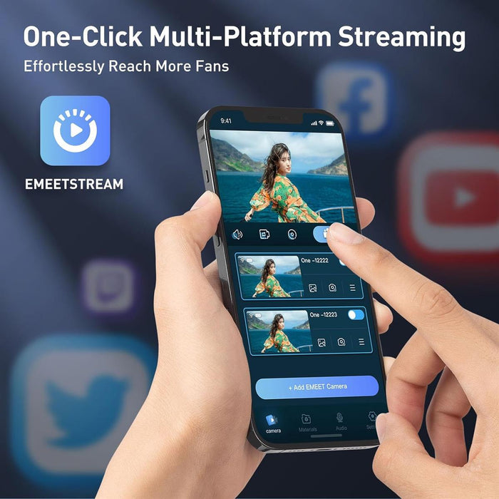 EMEET StreamCam One Wireless Streaming Camera - EasySkins, Inc