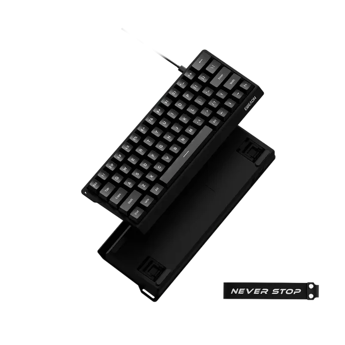 Eweadn DK63 Wired Mechanical Gaming Keyboard - Black