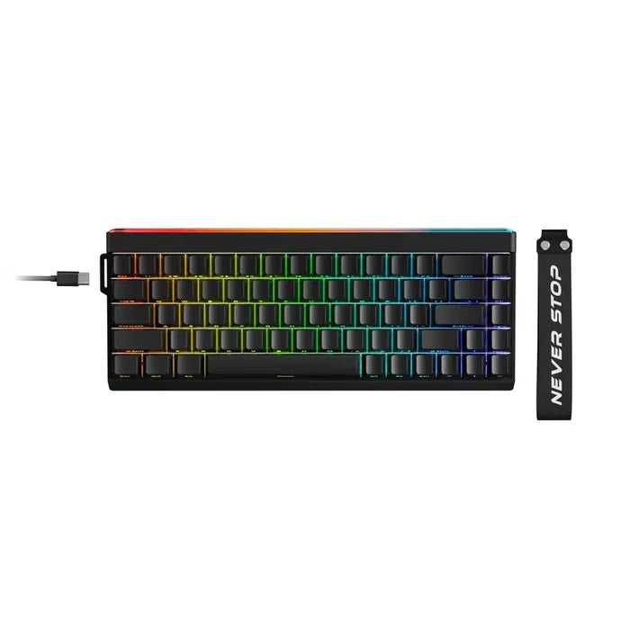Eweadn DK68 HE RGB Wireless Tri-Mode Mechanical Gaming Keyboard - Black