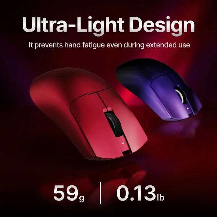 Eweadn S9 Pro Wireless Gaming Mouse - Flame Red
