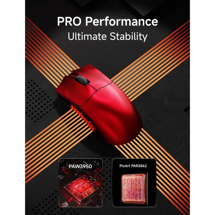 Eweadn S9 Ultra Wireless Gaming Mouse - Red