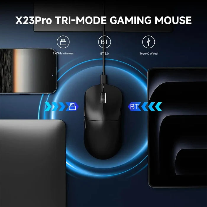 Eweadn X23 Pro Wireless Gaming Mouse - Black
