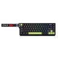 Fantech Atom HE68 Pro MK922 Wireless Magnetic Keyboard - Mori Black (Emerald Switch)