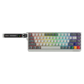 Fantech Atom HE68 Pro MK922 Wireless Magnetic Keyboard - Super Maxfit Grey (Emerald Switch)