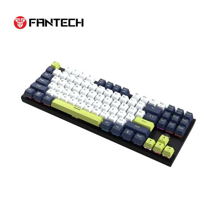 Fantech Atom87S MK877S Mori RGB Mechanical Gaming Keyboard - White