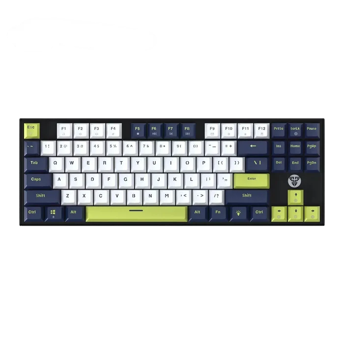 Fantech Atom87S MK877S Mori RGB Mechanical Gaming Keyboard - White