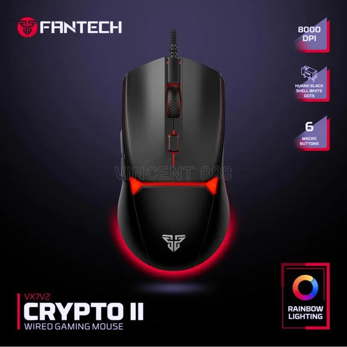 Fantech Crypto II VX7V2 Wired Gaming Mouse