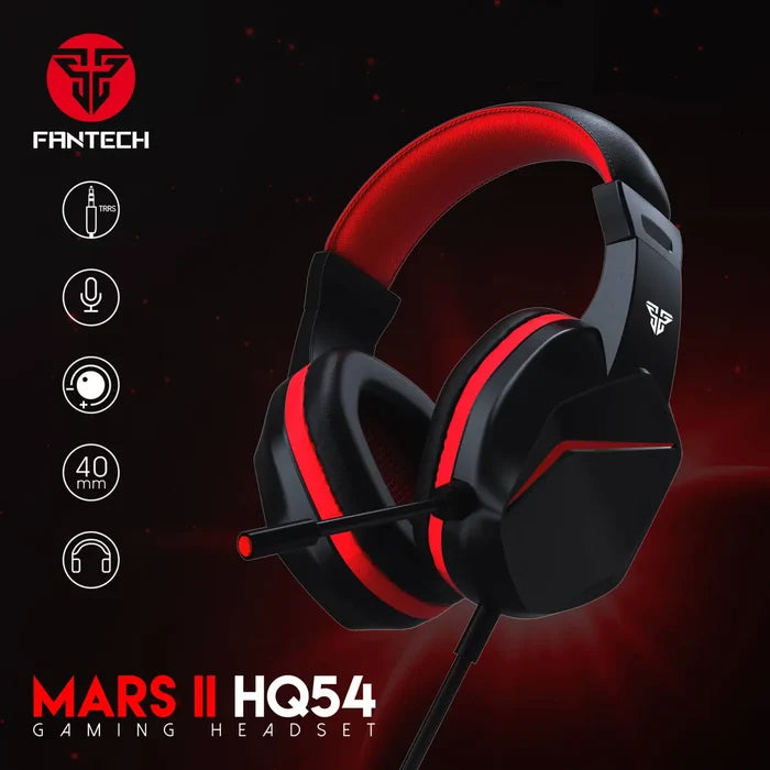 Fantech HQ54 Mars II Gaming Headset - Black